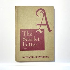 Vintage Book “The Scarlet Letter” By Nathaniel Hawthorne c.1954